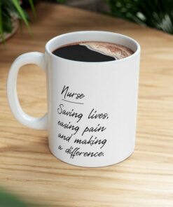 Beautiful quote about nurse| personalized gift mug for mom