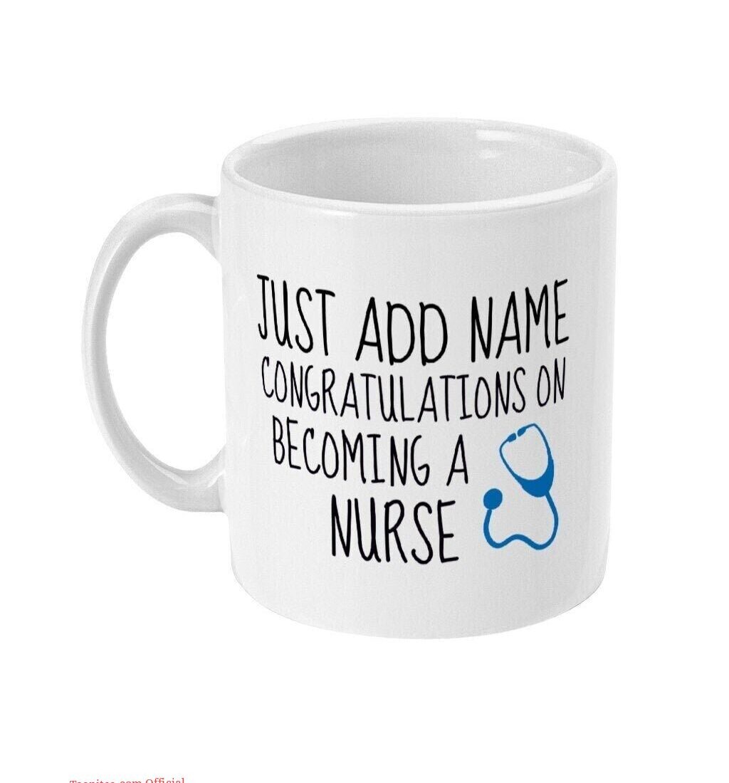 Congratulations on becoming a nurse| personalized mug gift for lover - 15 oz