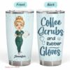 Chibi girl coffee tumbler| gift for nurse| personalized tumbler