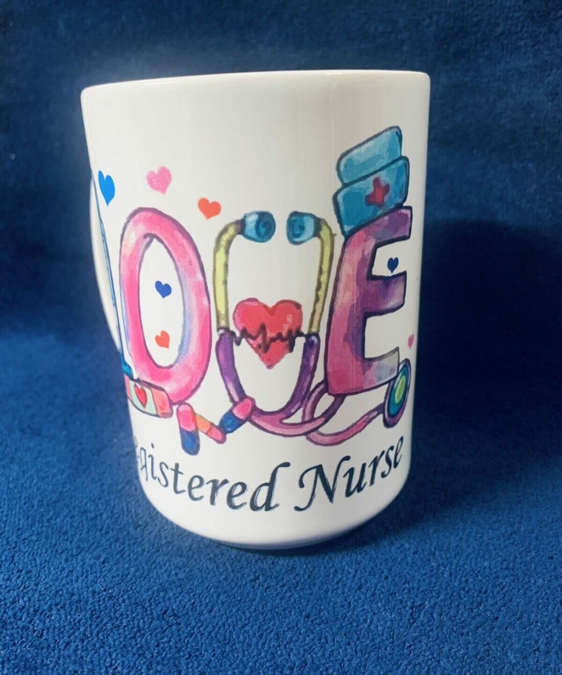 Cute love registered nurse| best mug gift for nurse