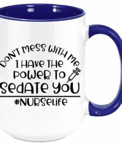 I have the power to sedate you| funny gift for nurse