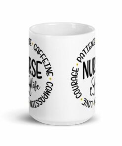 Good things about nurse| unique gift mug for sister and daughter