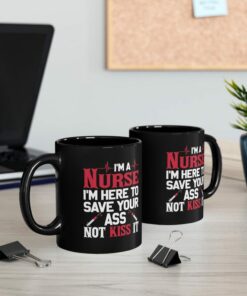 Funny quote about nurse| unique gift mug for your daughter