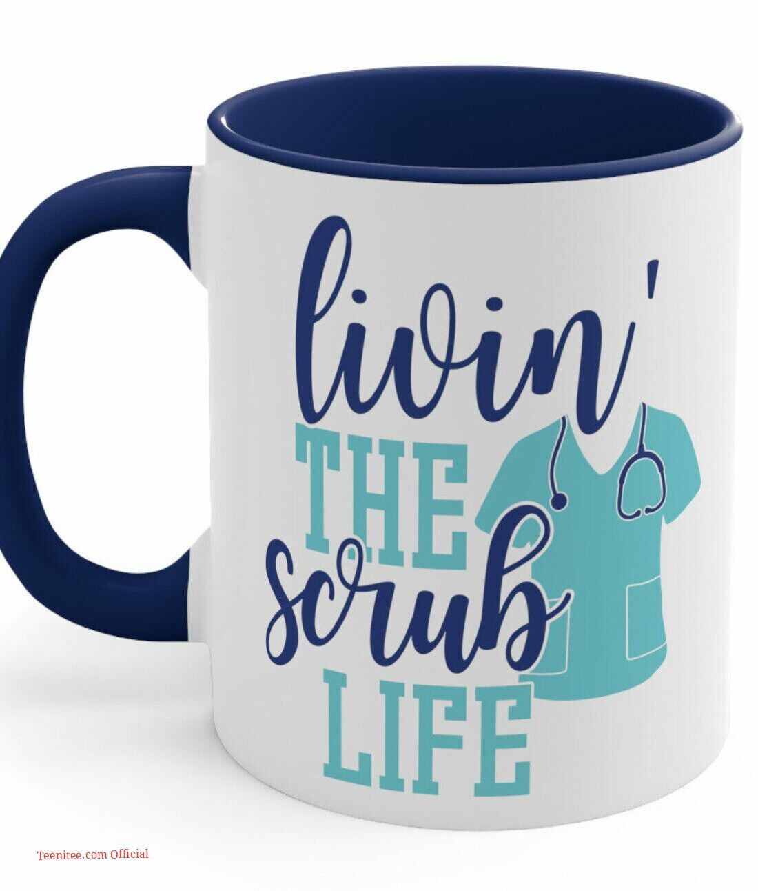 Livin the scrub life| lovely mug gift for nurse - 11oz