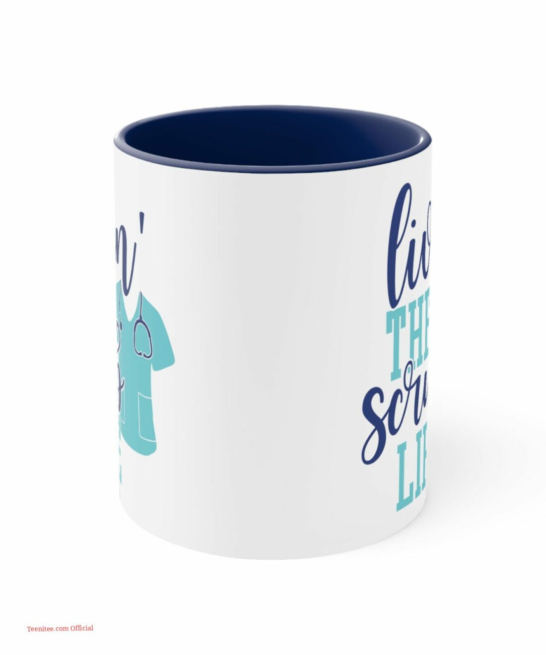 Livin the scrub life| lovely mug gift for nurse