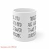 Mug with quote about nurse| cute mug gift for nurse