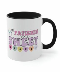 My patients are sweet hearts| cute gift mug for nurse