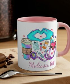 Cute personalized mug gift for a new nurse