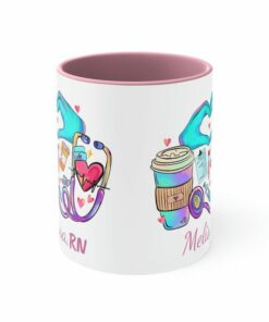 Cute personalized mug gift for a new nurse