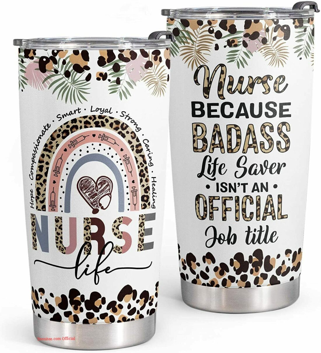 Nurse because badass life saver| tumber gift for nurse - 30 oz