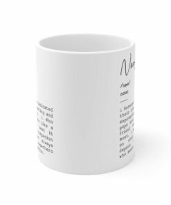 The definition about the nurse| cute gift mug for wife and mom