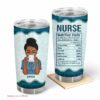 Nurse nutrition fact - personalized tumbler gift  for nurse