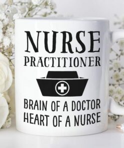 Nurse practitioner| unique gift mug for friends or peers