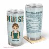 Nutrition facts gift for nurse - personalized tumbler gift