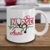 The best nurse aunt ever| best gift mug for your aunt - 11oz