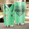 Warm kindhearted nurse| adorable tumbler gift for nurse