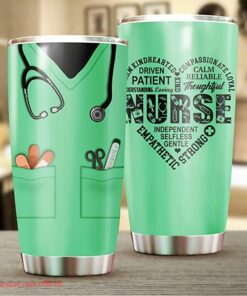 Warm kindhearted nurse| adorable tumbler gift for nurse