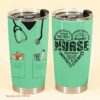 Warm kindhearted nurse| adorable tumbler gift for nurse