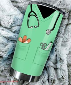 Warm kindhearted nurse| adorable tumbler gift for nurse