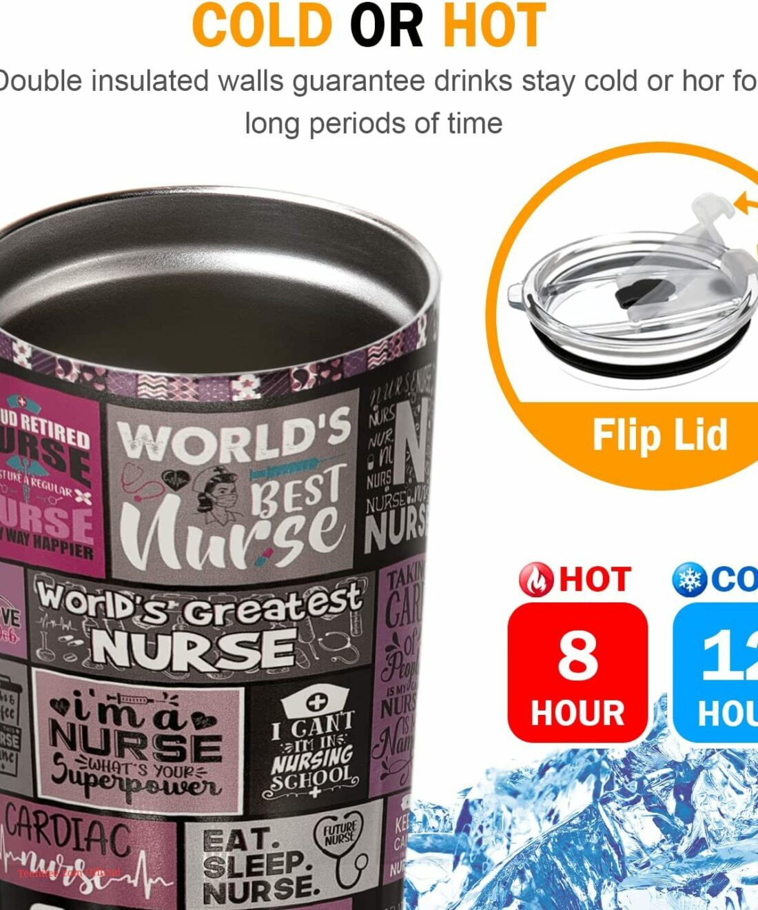 World's best nurse| best tumbler gift for nurse