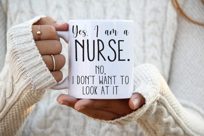 Yes i am a nurse| funny gift mug for your lover