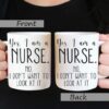 Yes i am a nurse| funny gift mug for your lover