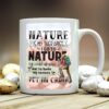 Nature is my therapist i go to nature to be soothed mug for hiking fan - teenitee