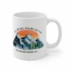 But some who wander are lost funny hiking coffee mug for hikers – teenitee