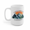 But some who wander are lost funny hiking coffee mug for hikers – teenitee