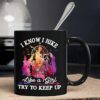 “funny hiking coffee mug – ‘i know i hike like a girl, try to keep up’ – teenitee”