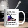 Life is short – take the trip hiking coffee mug gift for hikers – teenitee