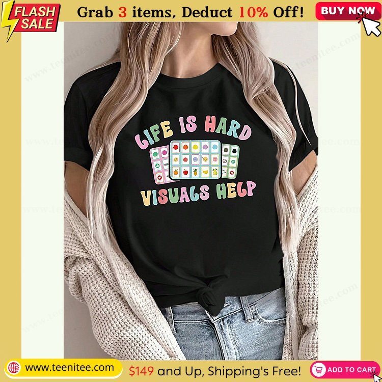 100 cotton visuals help aba therapist applied behavior round neck short sleeve t shirt for women top graphic tees women tops 963.jpg