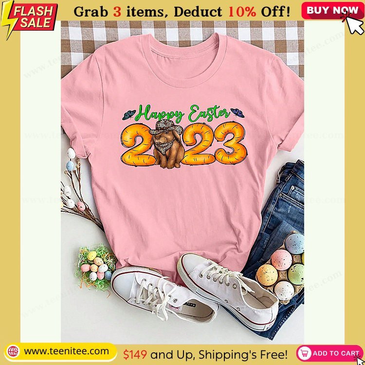 easter lettering slogan print short sleeved t shirt short sleeved crew collar casual top summer and spring womens wear st patricks day 967.jpg