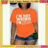 lasaky navy blue casual street patchwork letter o neck t shirt with print design orange s 320.jpg