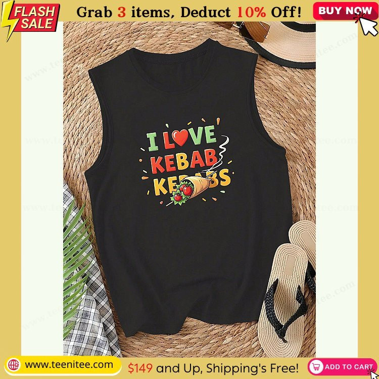 lettuce i love kebab kebabs womens vest 957.jpg