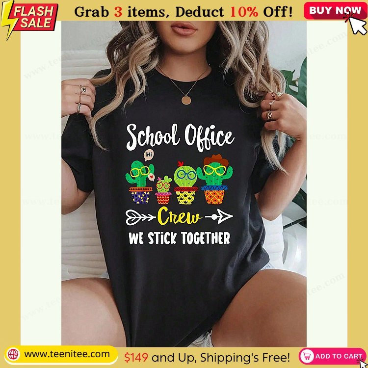 t shirts women school office crew funny cactus team school office t shirt black beach summer shirts women clothes black top 767.jpg