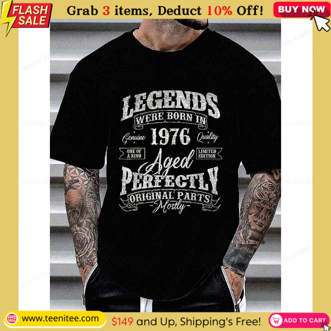IMAGE 100 cotton legends were born in 1976 year of birth birthday t shirt women s men s graphic tee causal tops fashion tshirt short sleeve t shirt 2507032313 ADV785BQ 7231ab3a.jpg
